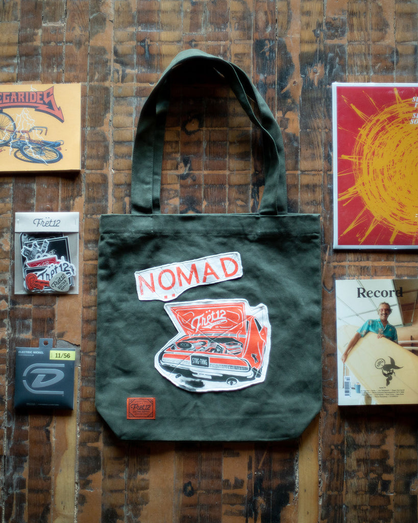 UPCYCLED RECORD BAG – Nomad 01