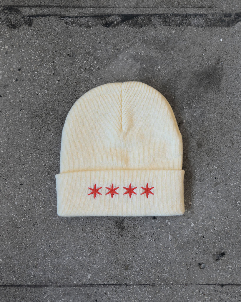 CHICAGO BEANIE - NATURAL