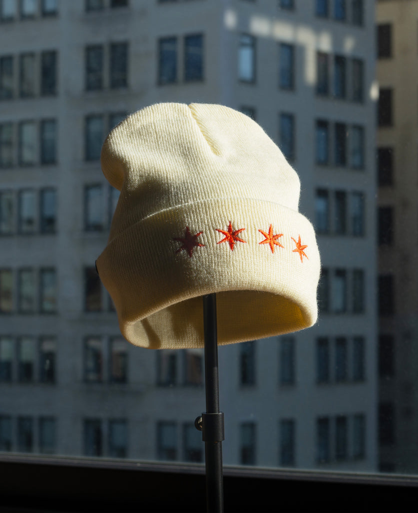 CHICAGO BEANIE - NATURAL