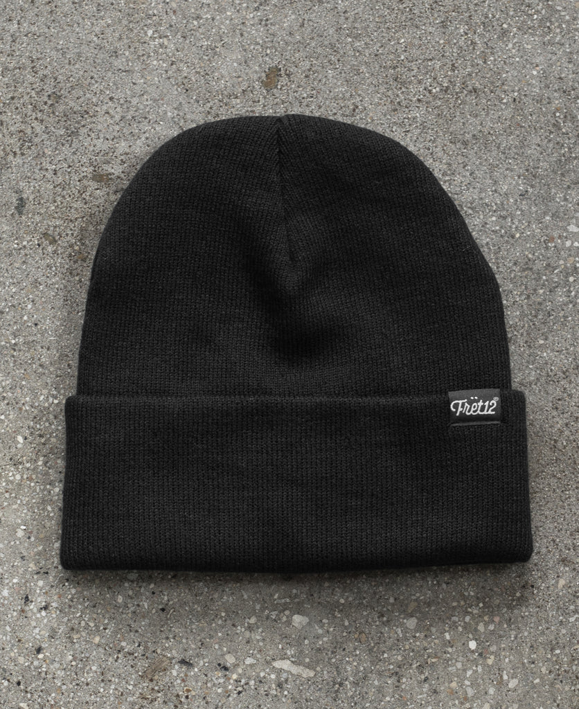 THE CROSSING BEANIE - BLACK