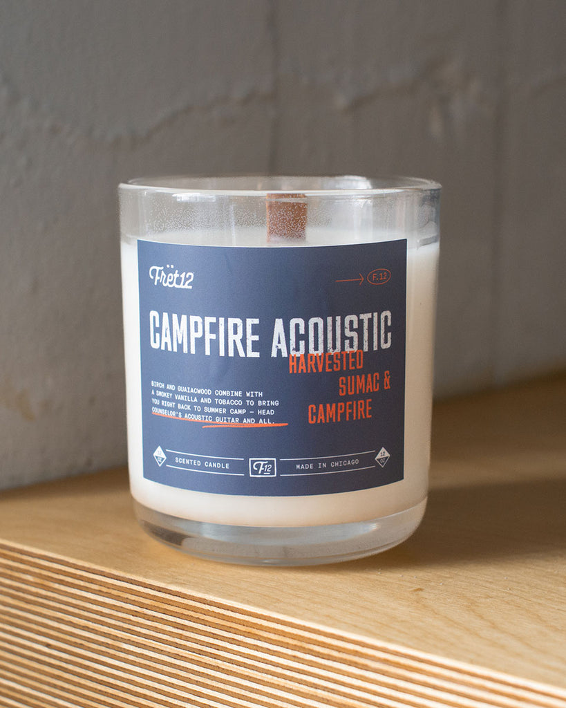 CAMPFIRE ACOUSTIC FRET12 CANDLE – LARGE 12 OZ