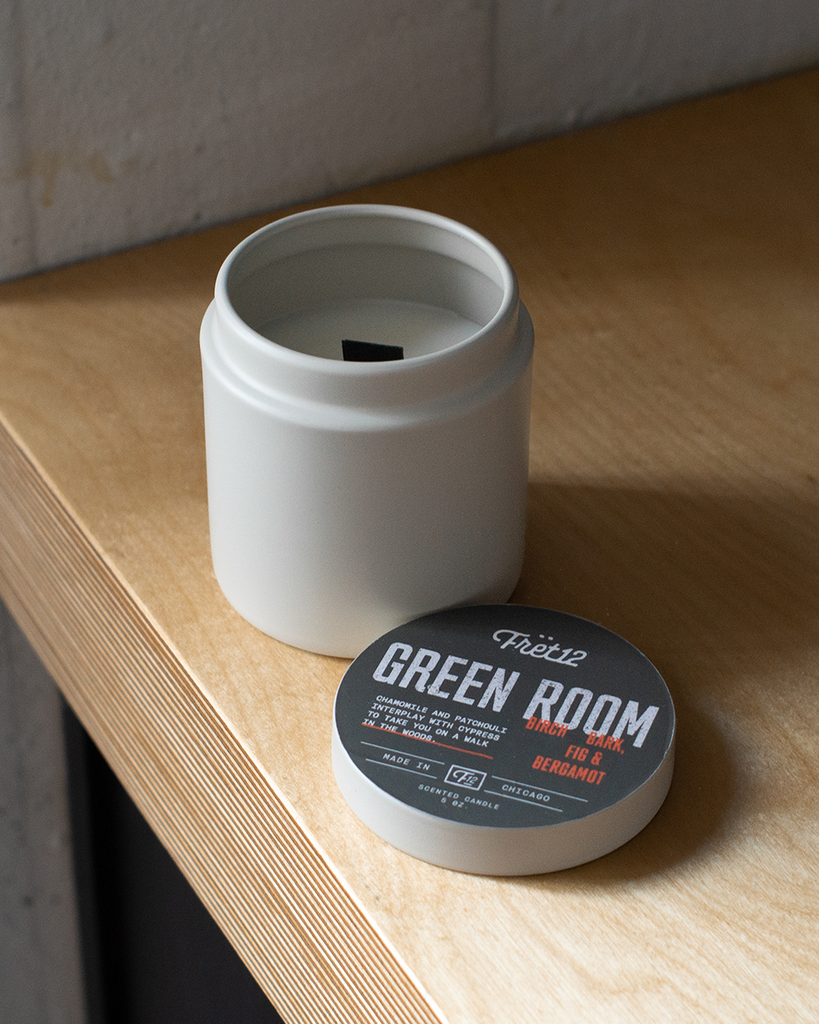 GREEN ROOM FRET12 CANDLE – SMALL 8OZ