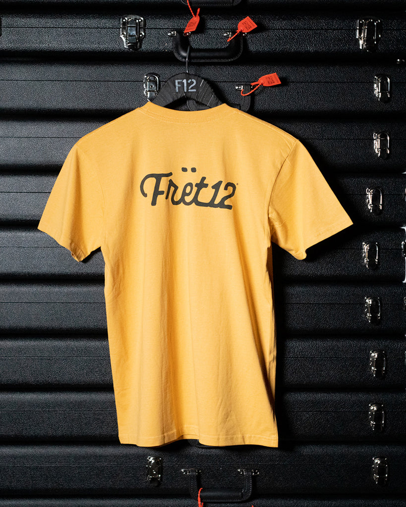 STRING THING TEE - MUSTARD