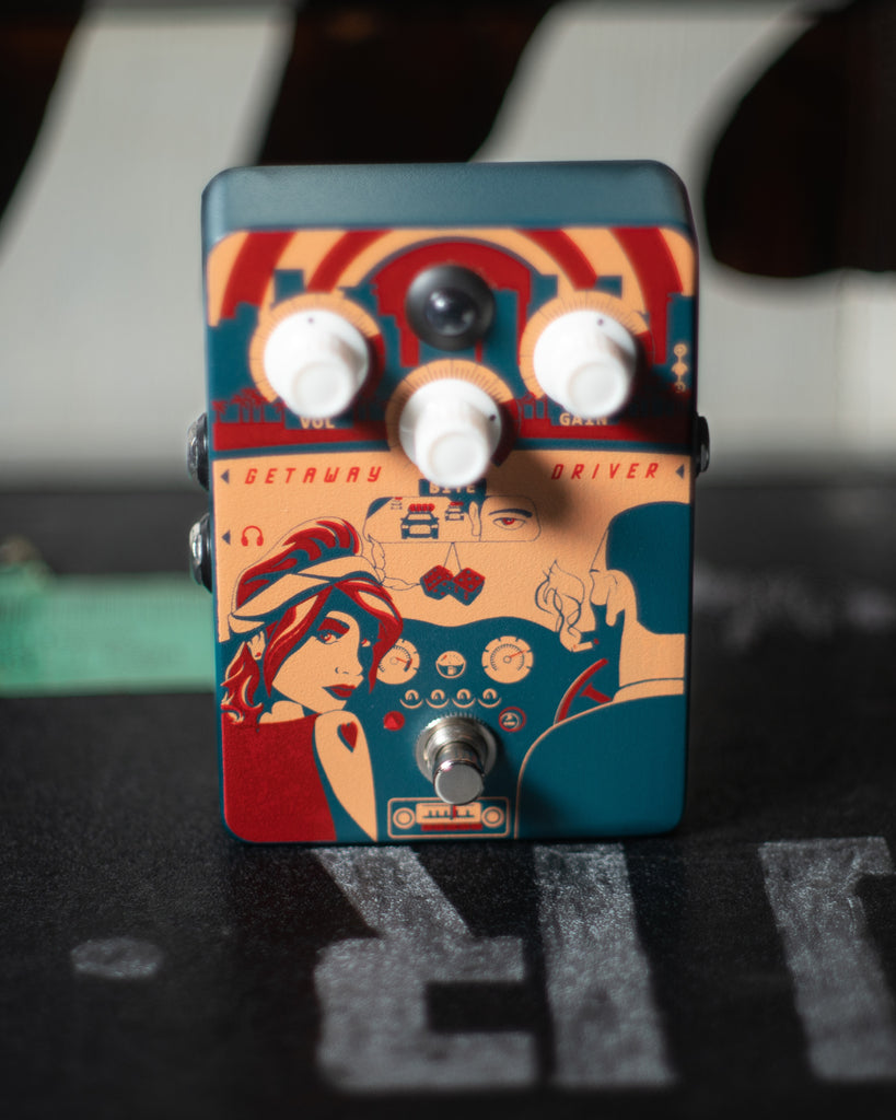 Orange Getaway Driver Pedal