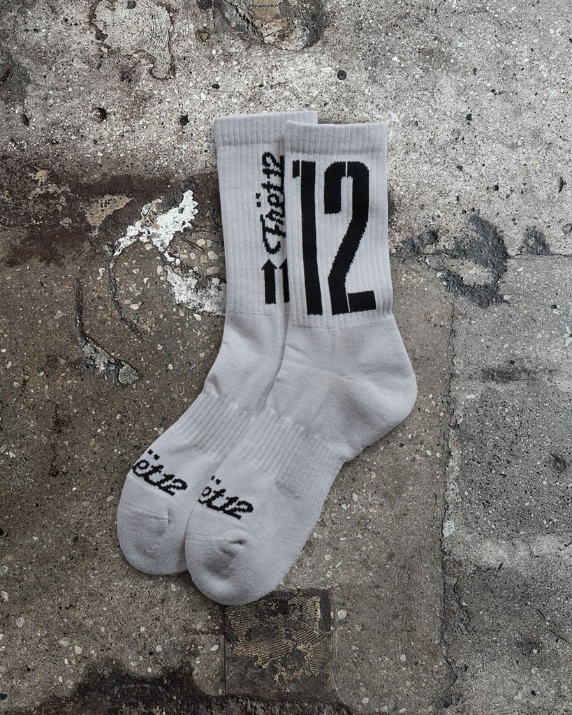 FRET12 SOCKS – LIGHT GREY