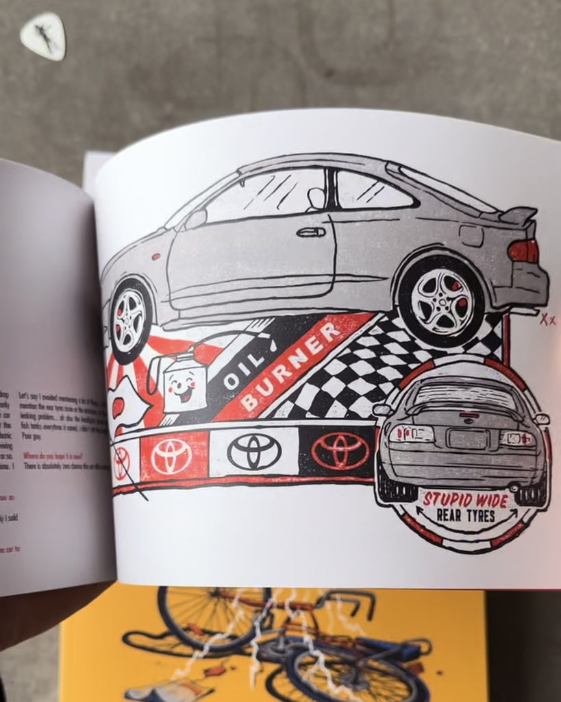 TURBOLAND - Illustrated Car Zine