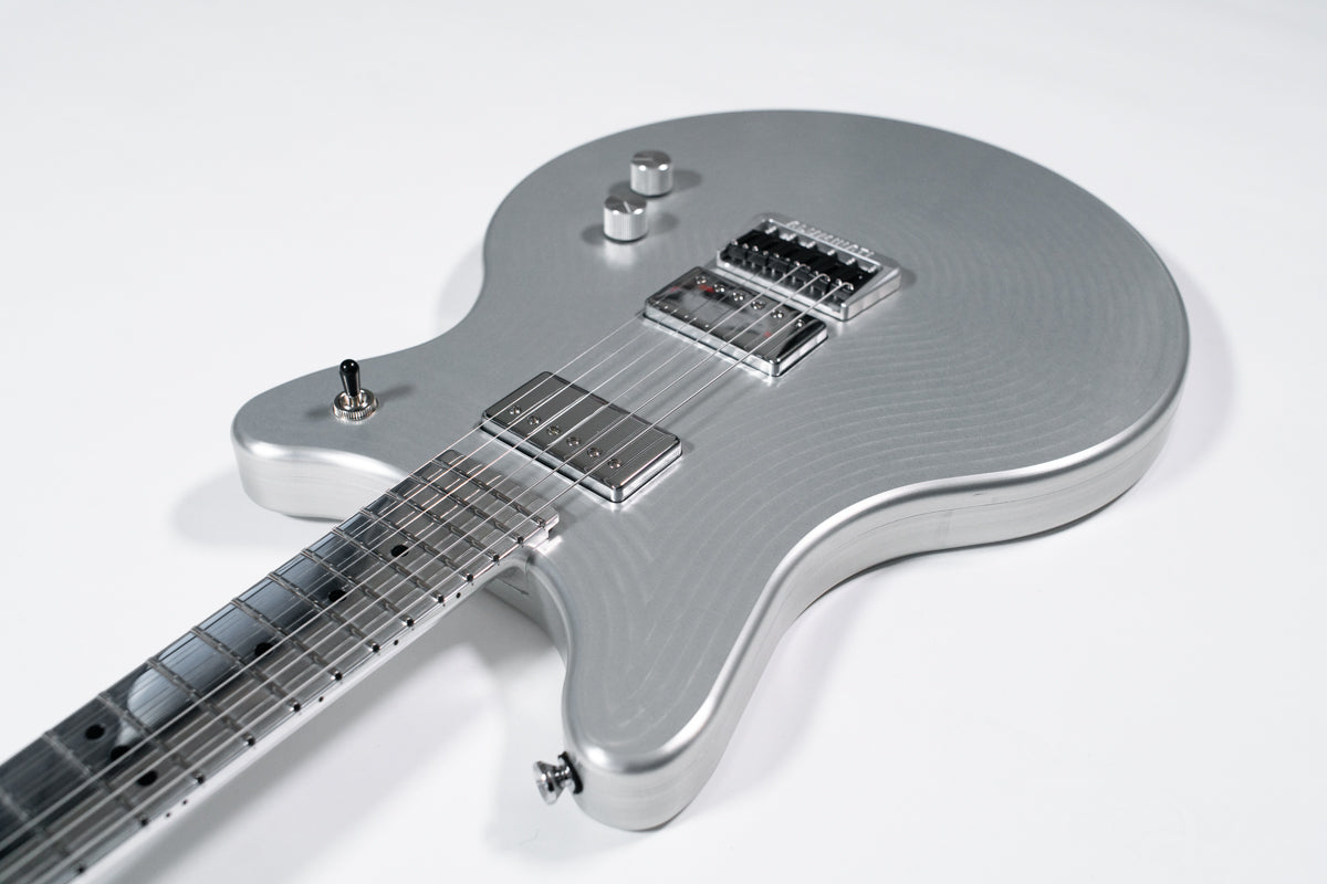 ALUMINATI GUITAR CO. NEBULA DELUXE HOLLOWCORE FULL ALUMINUM GUITAR