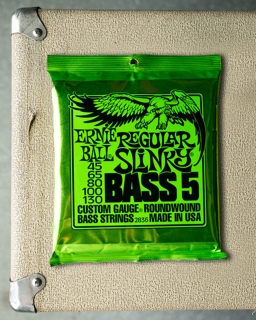 Ernie Ball Regular Slinky 5-String Nickel Wound Electric Bass Strings