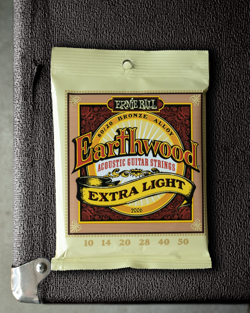 Ernie Ball Earthwood 80/20 Bronze Extra Light Acoustic Guitar Strings