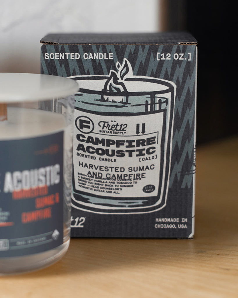 CAMPFIRE ACOUSTIC FRET12 CANDLE – LARGE 12 OZ