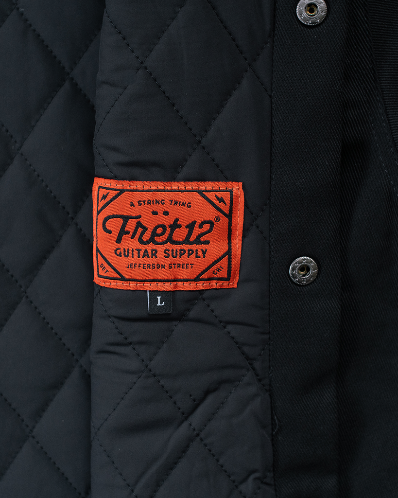 FRET12 - STOCKYARDS WORK JACKET - BLACK