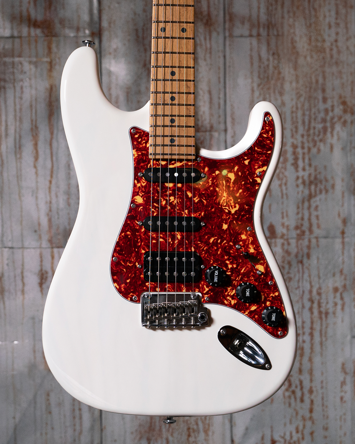 Suhr Classic S Paulownia - Trans White