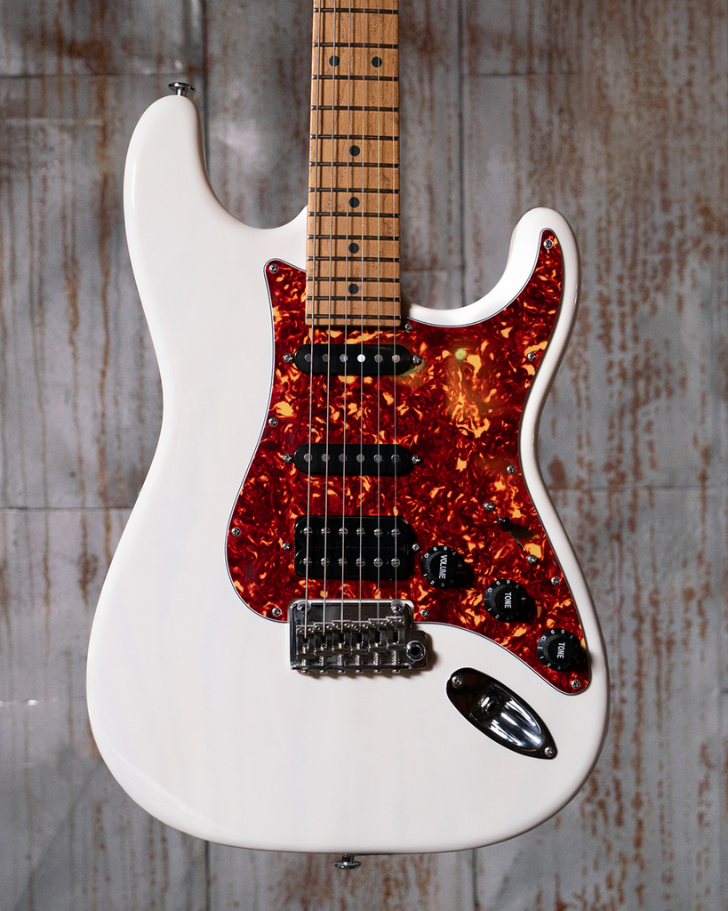 Suhr Classic S Paulownia - Trans White