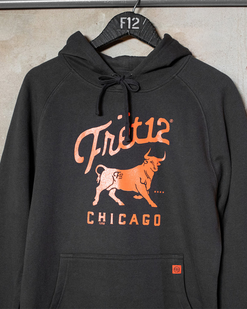 FRET12 STOCKYARD HOODIE - CHARCOAL