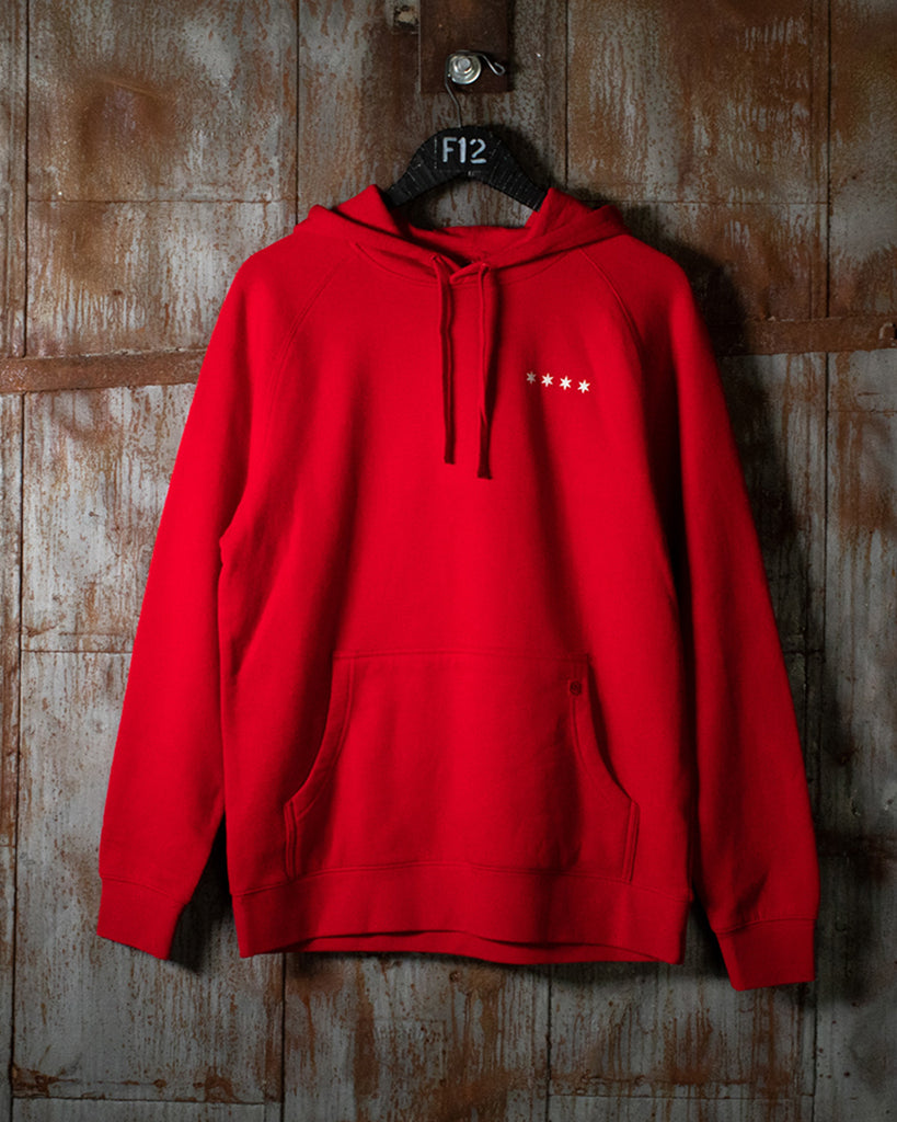 GUITAR SUPPLY AT SALT SHED HOODIE - RED