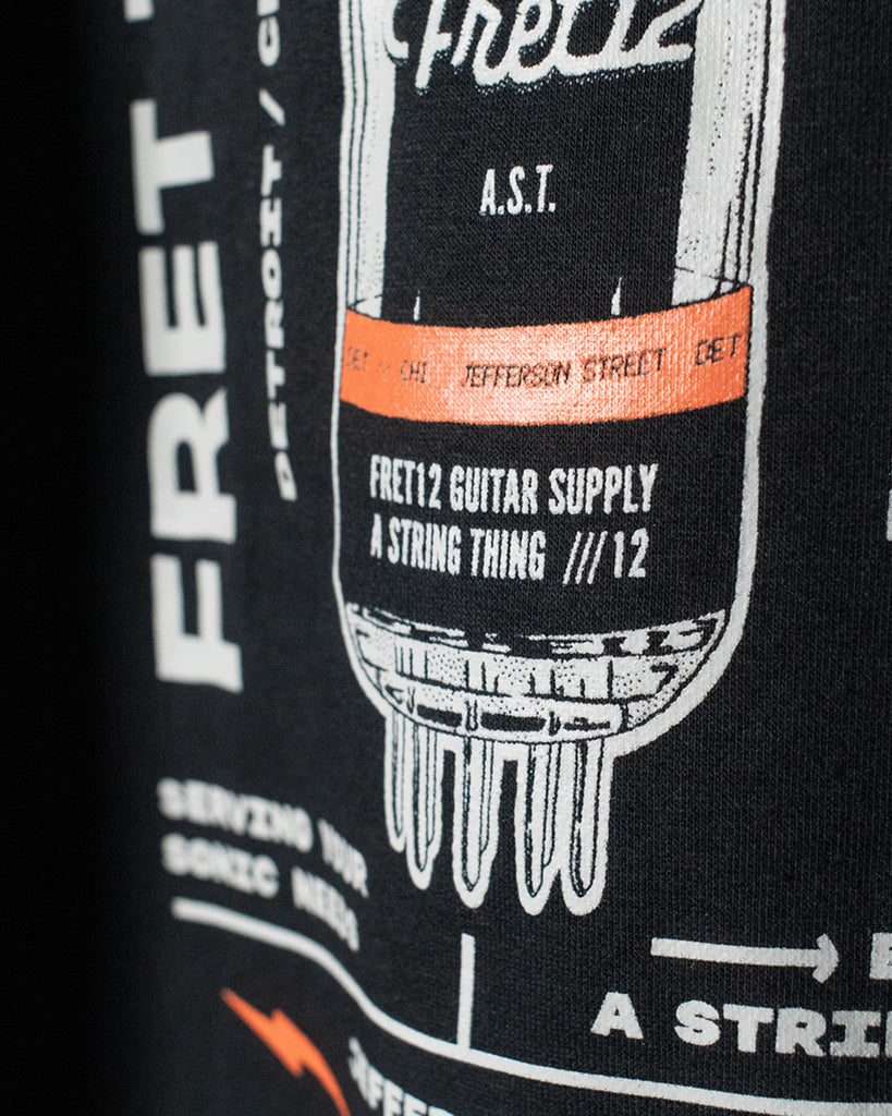 FRET12 SONIC NEEDS CREWNECK - BLACK