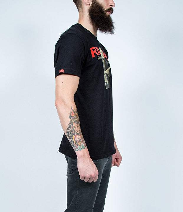 JOSH RAND (Stone Sour) GUITAR ADDICT TEE – BLACK