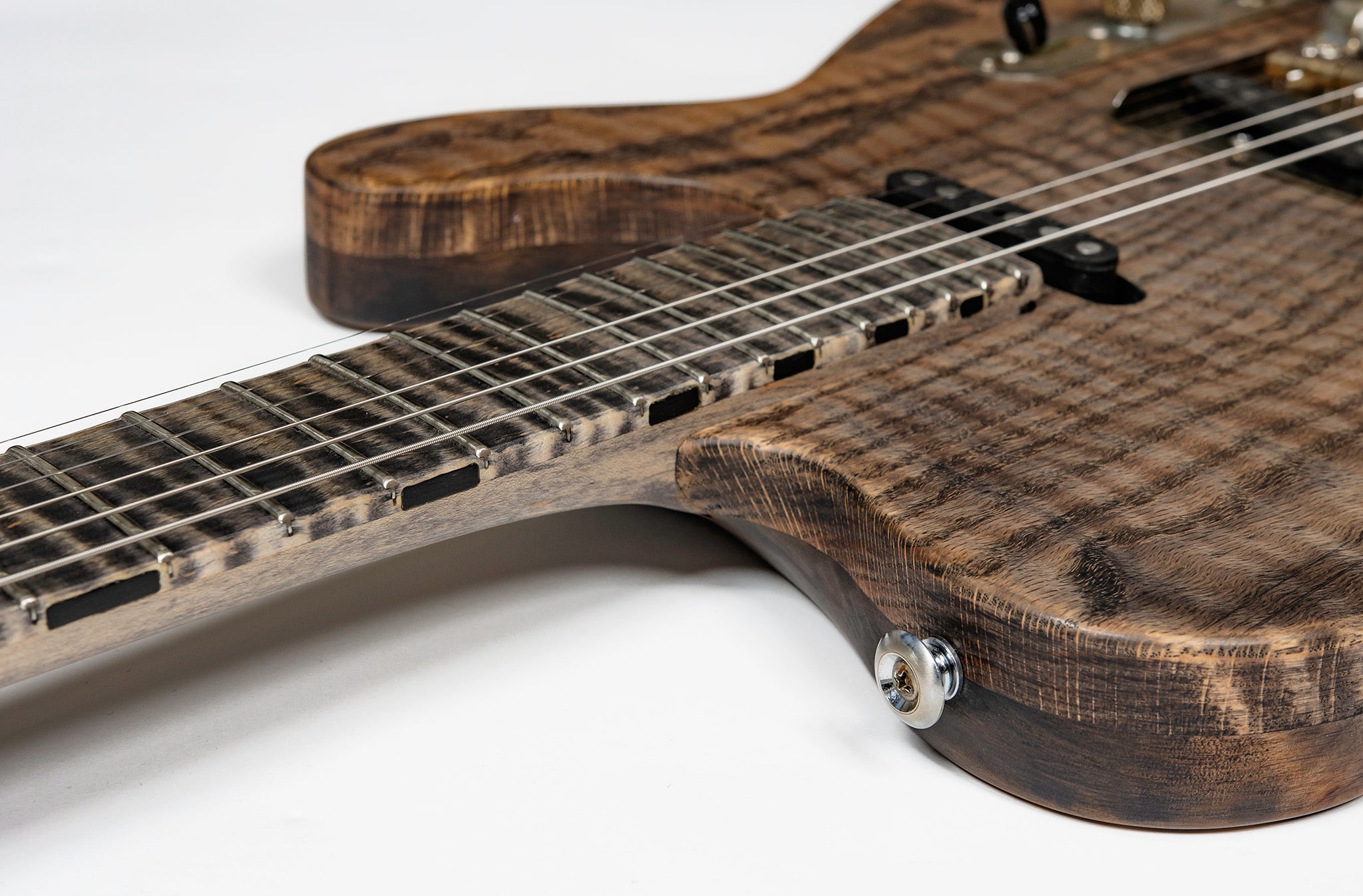 Crown Handcrafted Telecaster - Natural Wood