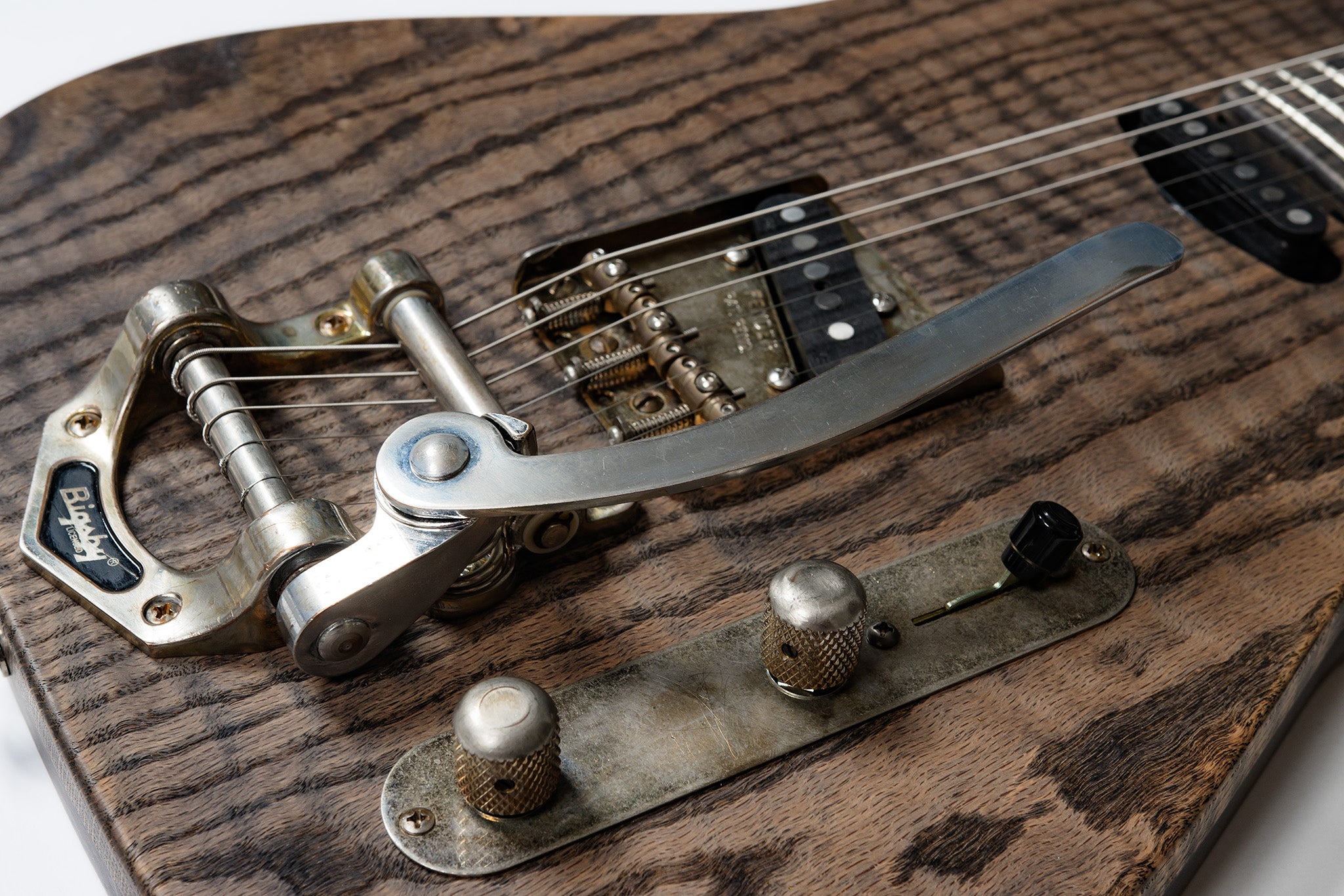 Crown Handcrafted Telecaster - Natural Wood