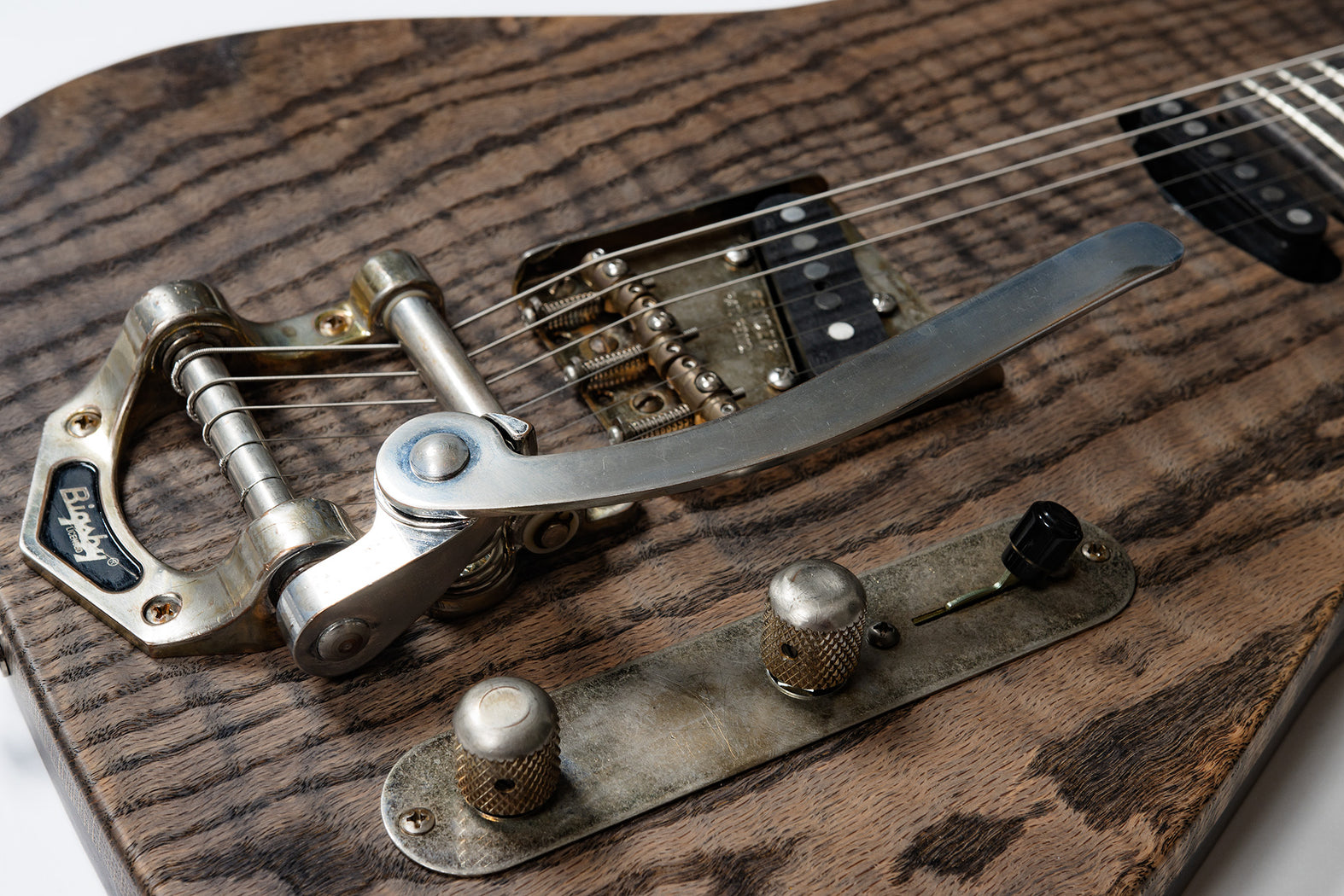 Crown Handcrafted Telecaster - Natural Wood