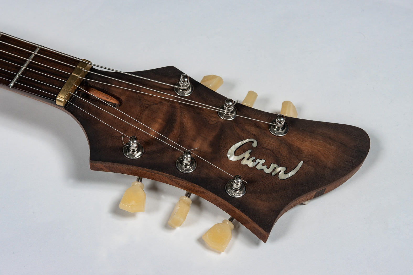 Crown Handcrafted Offset Guitar - Natural Cedar