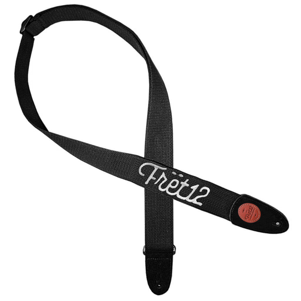 FRET12 SCRIPT LOGO GUITAR STRAP