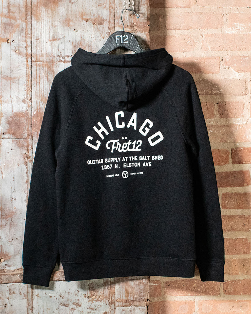 GUITAR SUPPLY AT SALT SHED HOODIE - BLACK