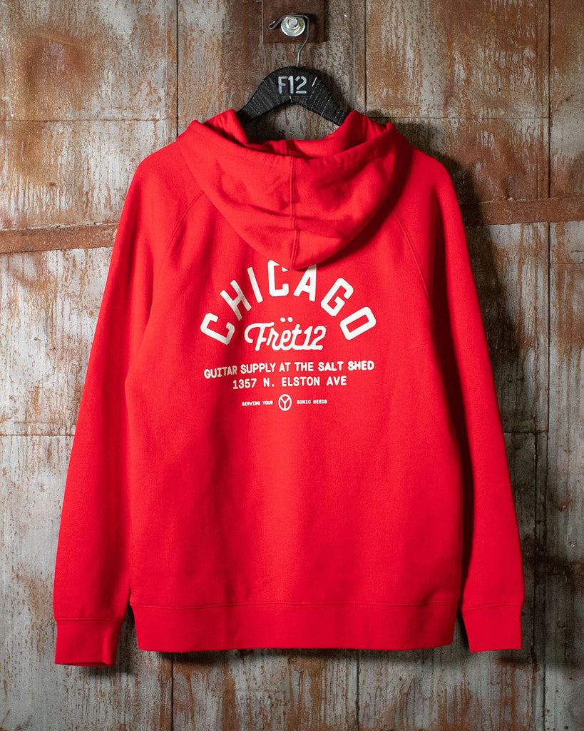 GUITAR SUPPLY AT SALT SHED HOODIE - RED