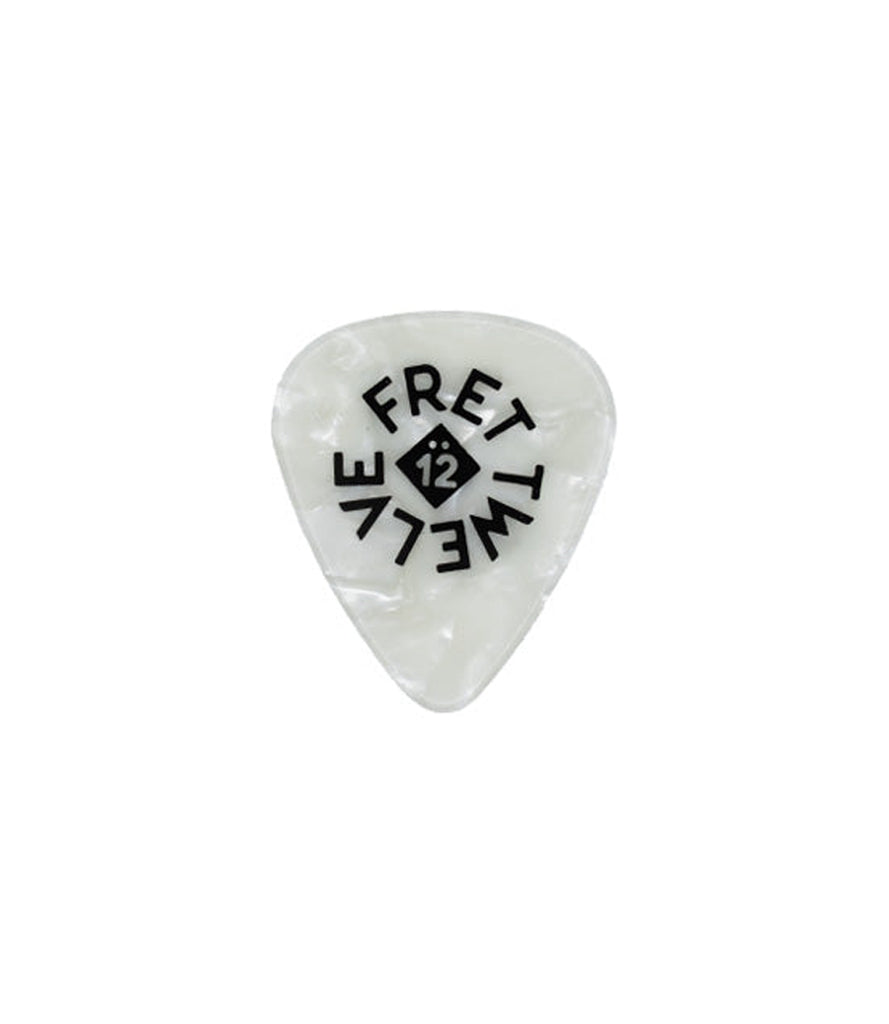 FRET12 GUITAR PICK PACK - BULLET LOGO - PEARL