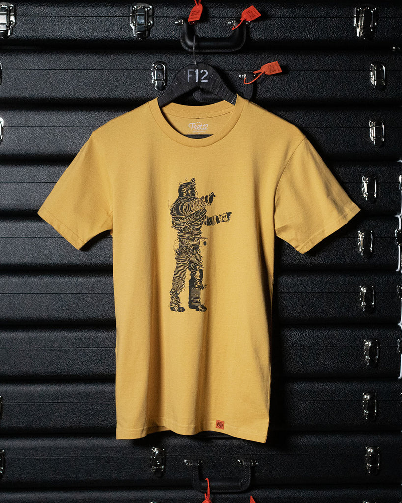 STRING THING TEE - MUSTARD