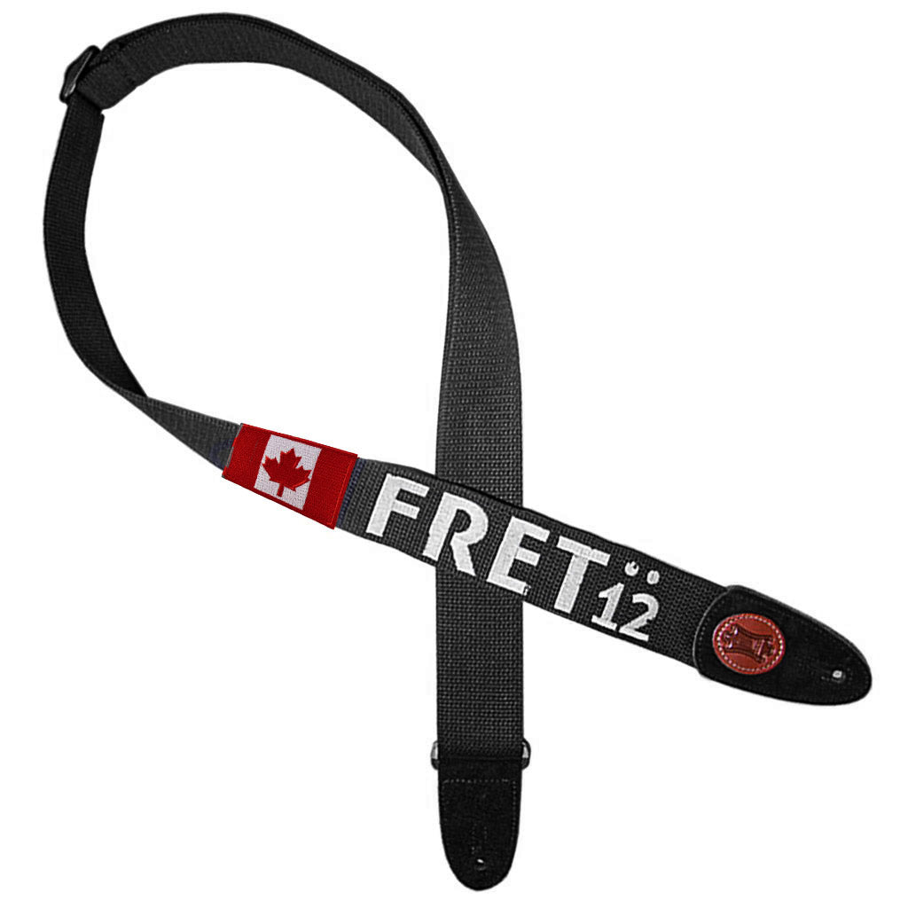 FRET12 CANADA FLAG GUITAR STRAP