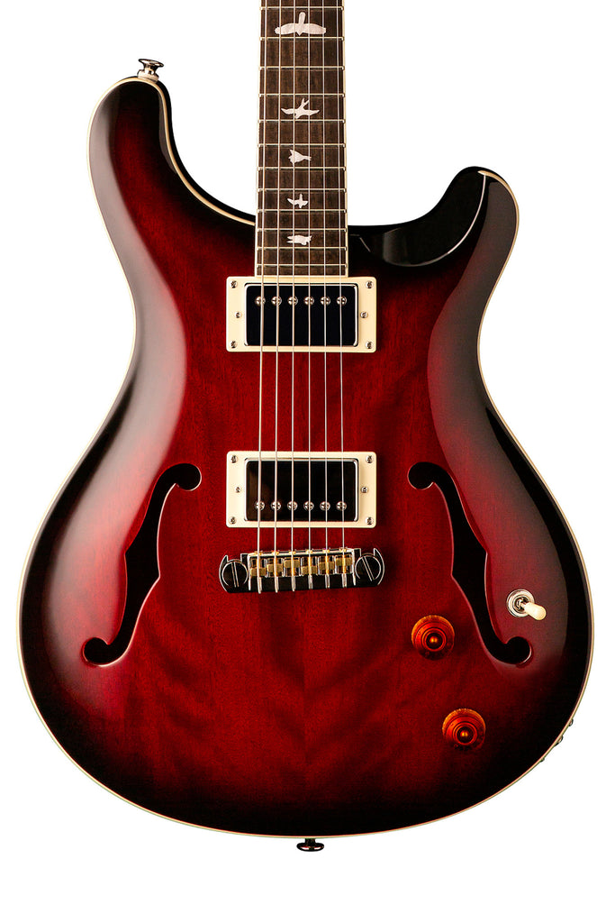 PRS SE Hollowbody Standard - Fire Red Burst