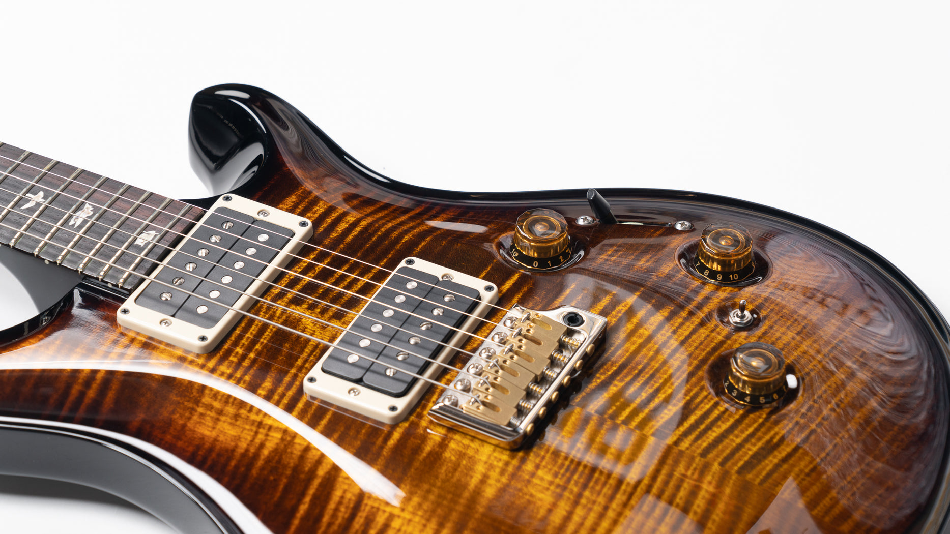 PRS Custom 24 - Black Gold Burst