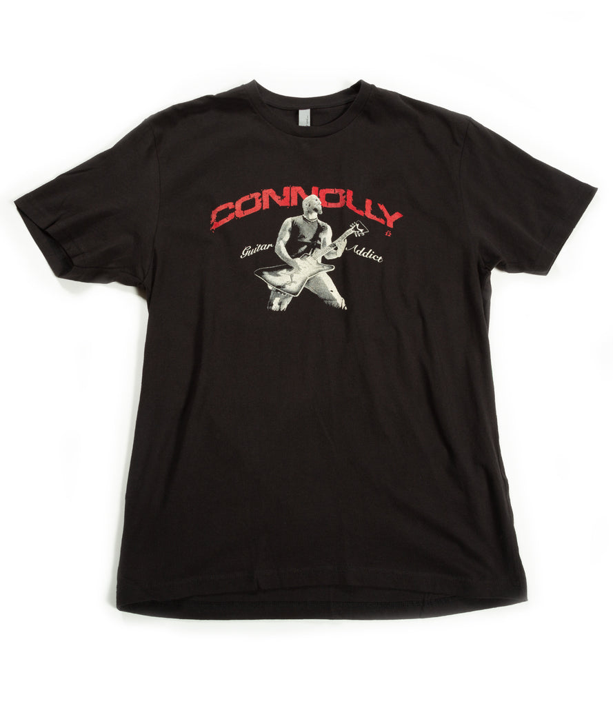 JOHN CONNOLLY (Sevendust) GUITAR ADDICT TEE – BLACK